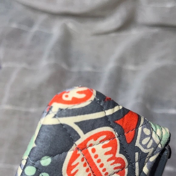 Vera Bradley Nomadic Floral Pattern Small Designer Quilted Coin/Card Holder NWOT - Picture 10 of 14